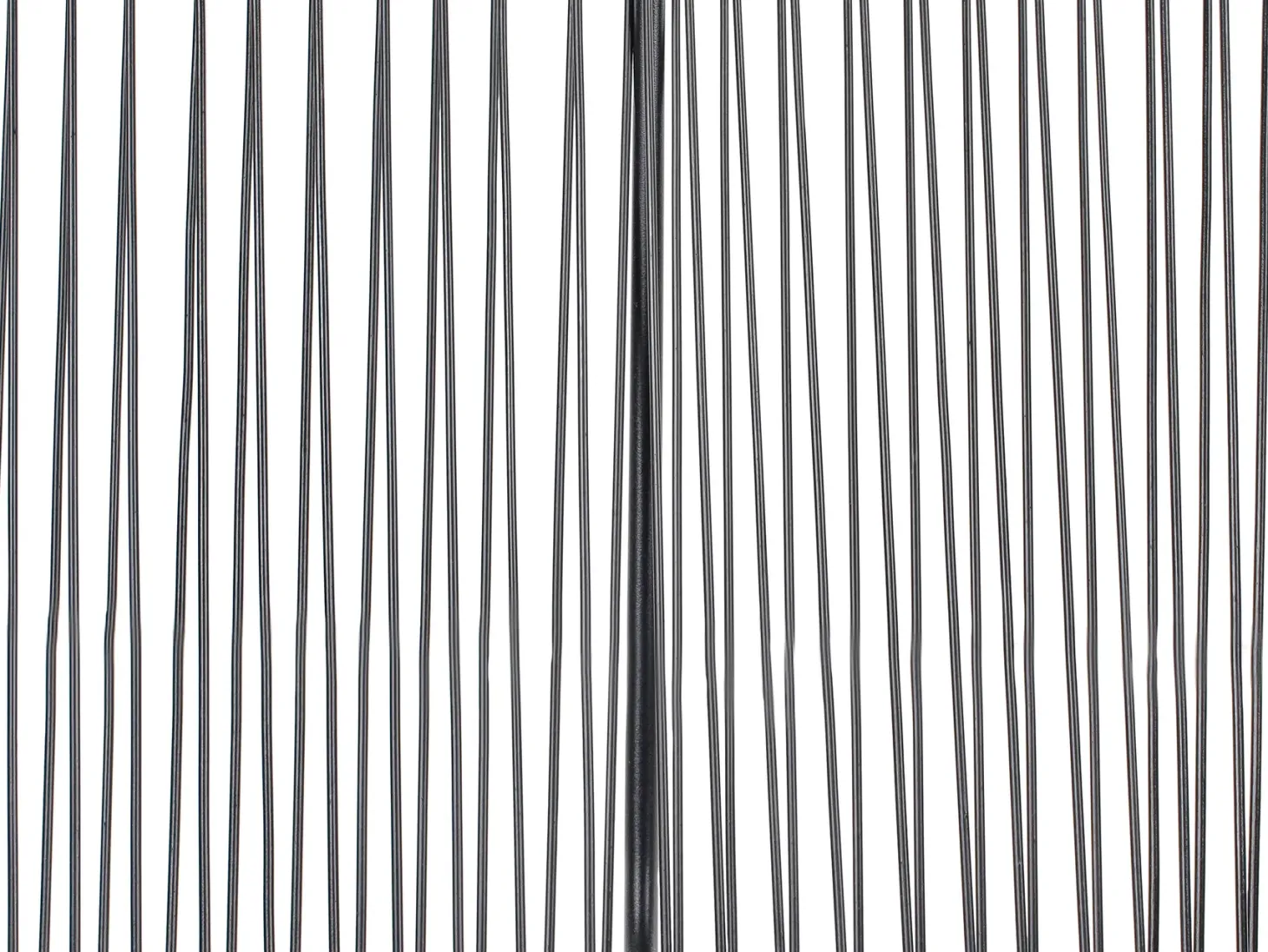Ławka ogrodowa ACAPULCO II 113 cm Technorattan Czarny