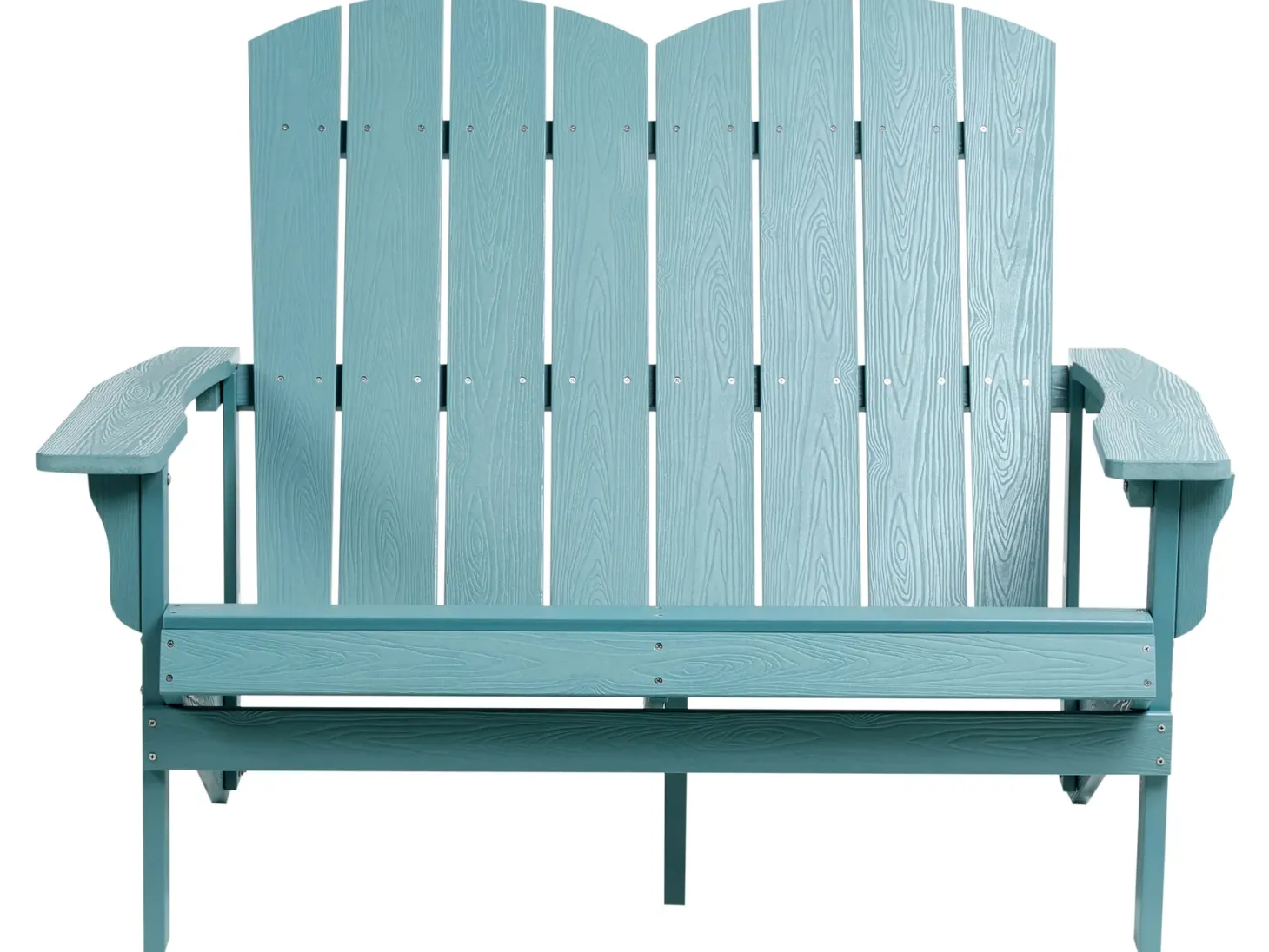 Ławka ogrodowa ADIRONDACK 125 cm Błękitny