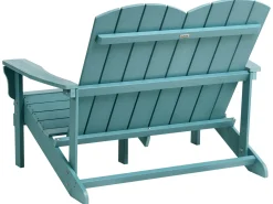 Ławka ogrodowa ADIRONDACK 125 cm Błękitny