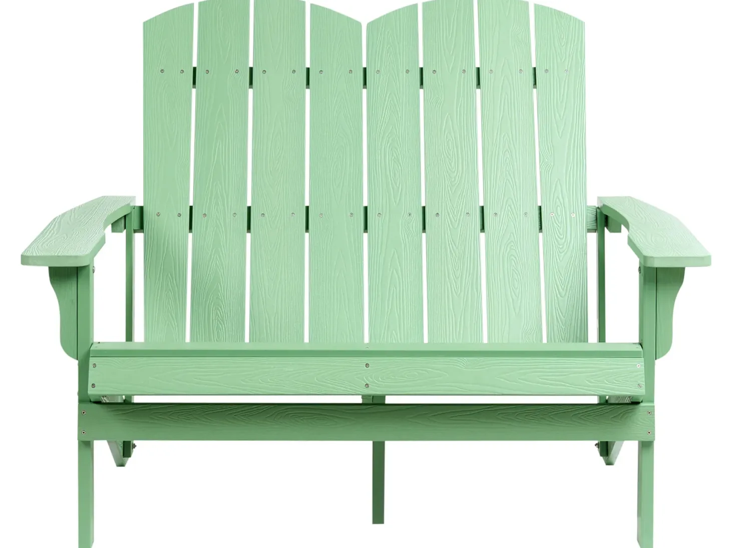 Ławka ogrodowa ADIRONDACK 125 cm Jasnozielony