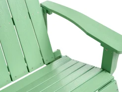 Ławka ogrodowa ADIRONDACK 125 cm Jasnozielony