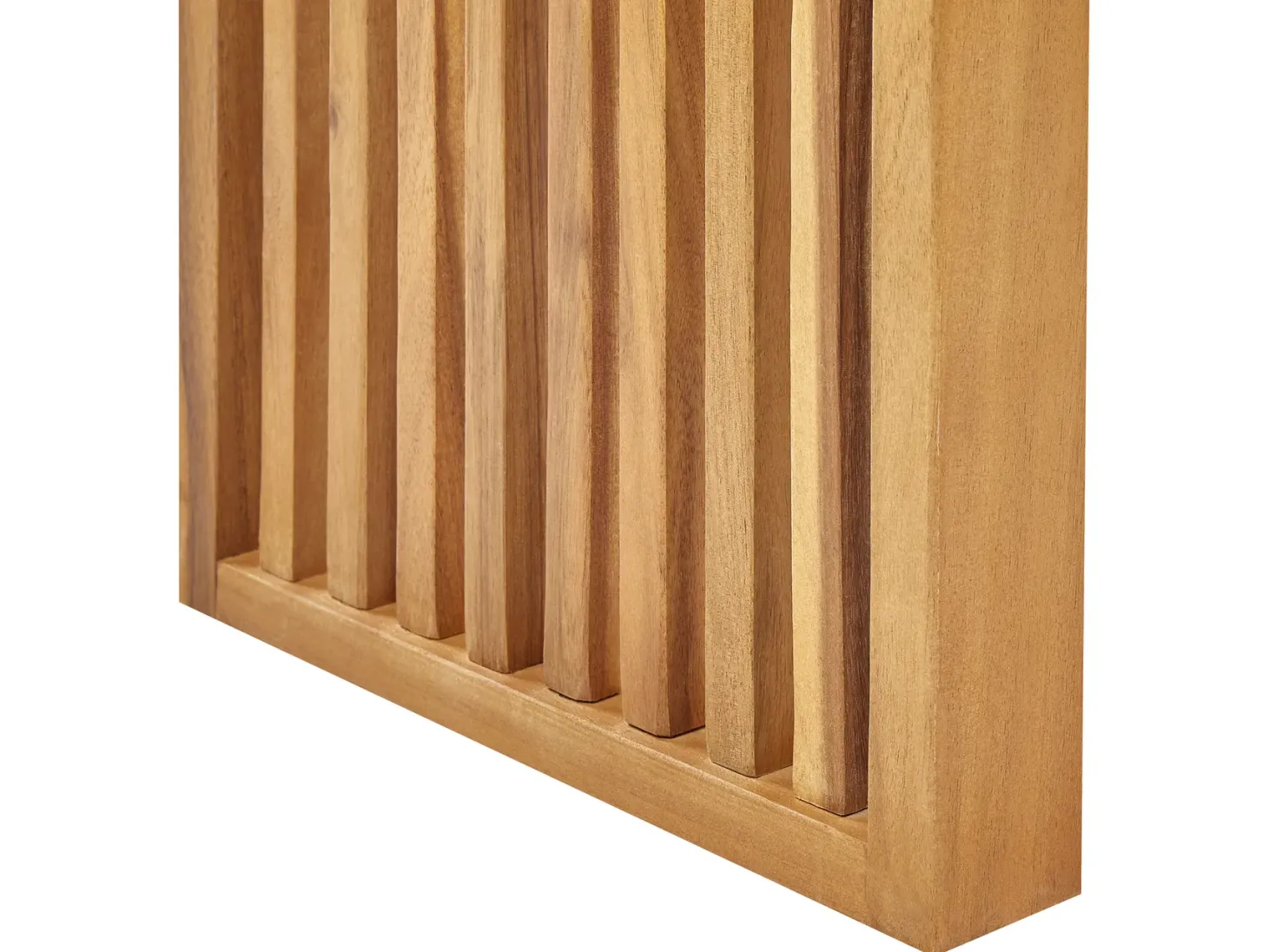 Ławka ogrodowa BELLANO 105 cm Drewno akacjowe Brązowy