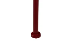 Ławka ogrodowa CAVINIA 125 cm Metal Burgundowy