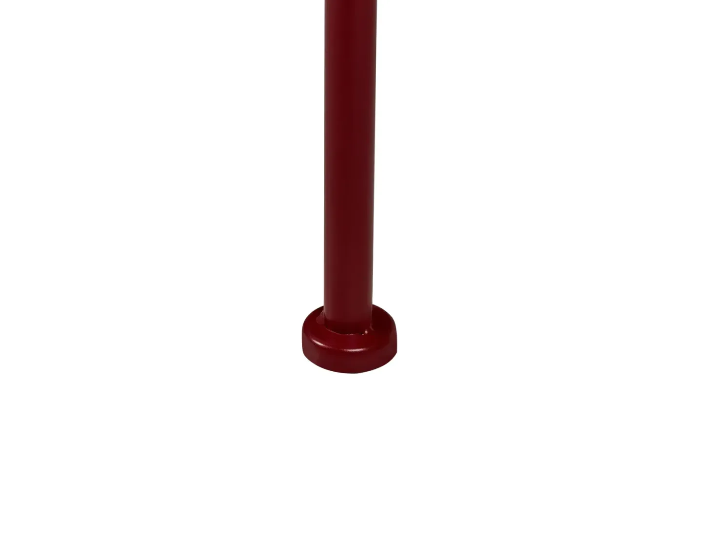 Ławka ogrodowa CAVINIA 125 cm Metal Burgundowy