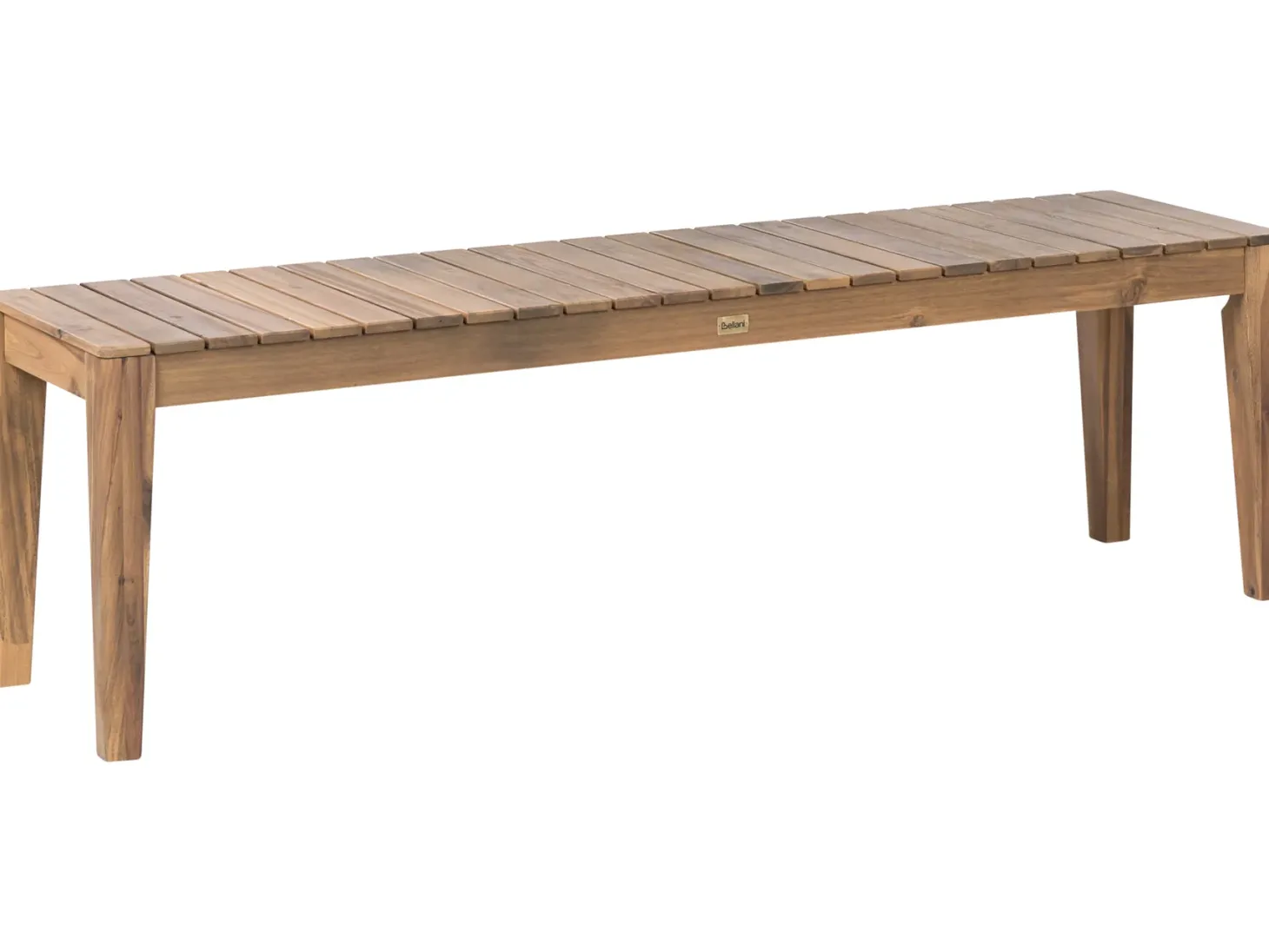 Ławka ogrodowa CHIOGGIA 155 cm Certyfikowane drewno akacjowe Jasnobrązowy