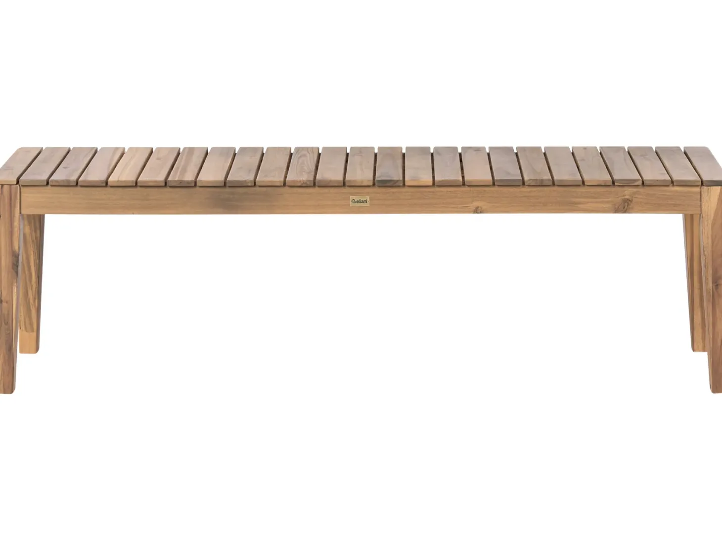 Ławka ogrodowa CHIOGGIA 155 cm Certyfikowane drewno akacjowe Jasnobrązowy