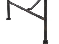 Ławka ogrodowa MILAZZO 130 cm Metal Czarny