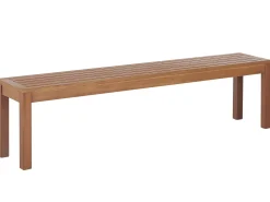 Ławka ogrodowa MONSANO 170 cm Drewno eukaliptusowe Brązowy