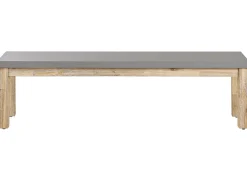 Ławka ogrodowa OSTUNI 160 cm Beton Szary