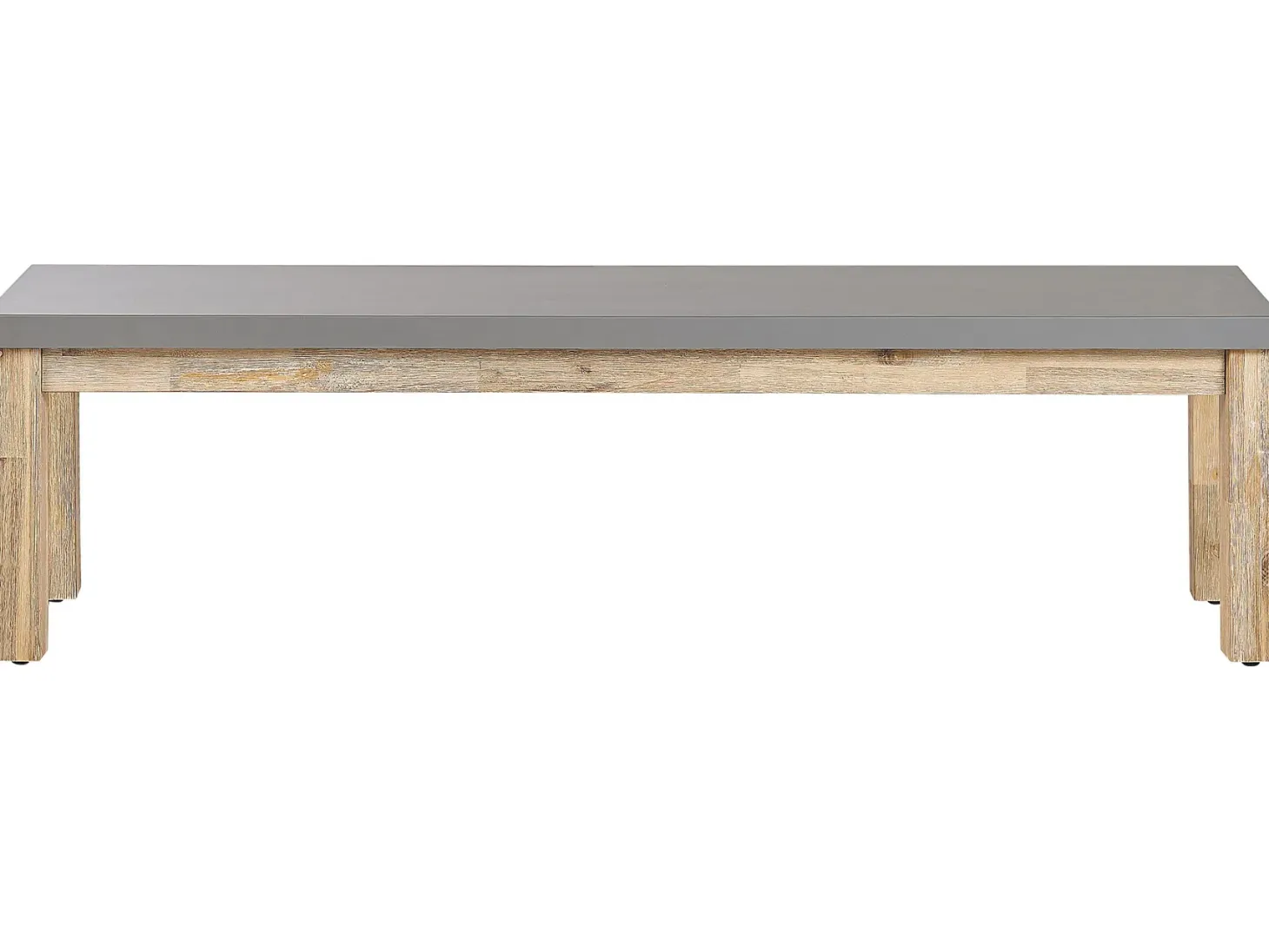 Ławka ogrodowa OSTUNI 160 cm Beton Szary
