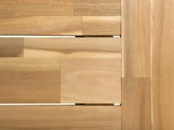 Ławka ogrodowa SCANIA 140 cm Drewno akacjowe Czarny