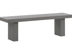 Ławka ogrodowa TARANTO 150 cm Beton Szary