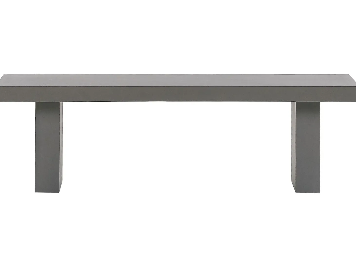 Ławka ogrodowa TARANTO 150 cm Beton Szary