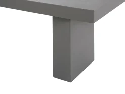 Ławka ogrodowa TARANTO 150 cm Beton Szary