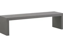 Ławka ogrodowa TARANTO 150 cm Beton Szary