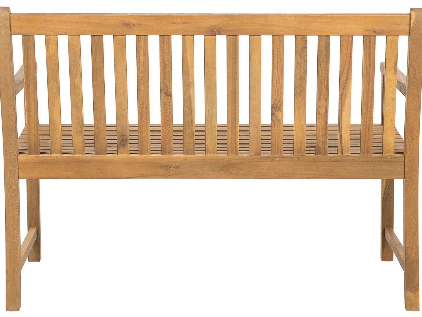 Ławka ogrodowa VIVARA 120 cm Certyfikowane drewno akacjowe Jasnobrązowy