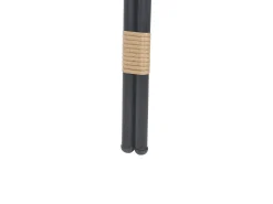 Ławka ogrodowa z poduchą PRATELLO 122 cm Technorattan Naturalny