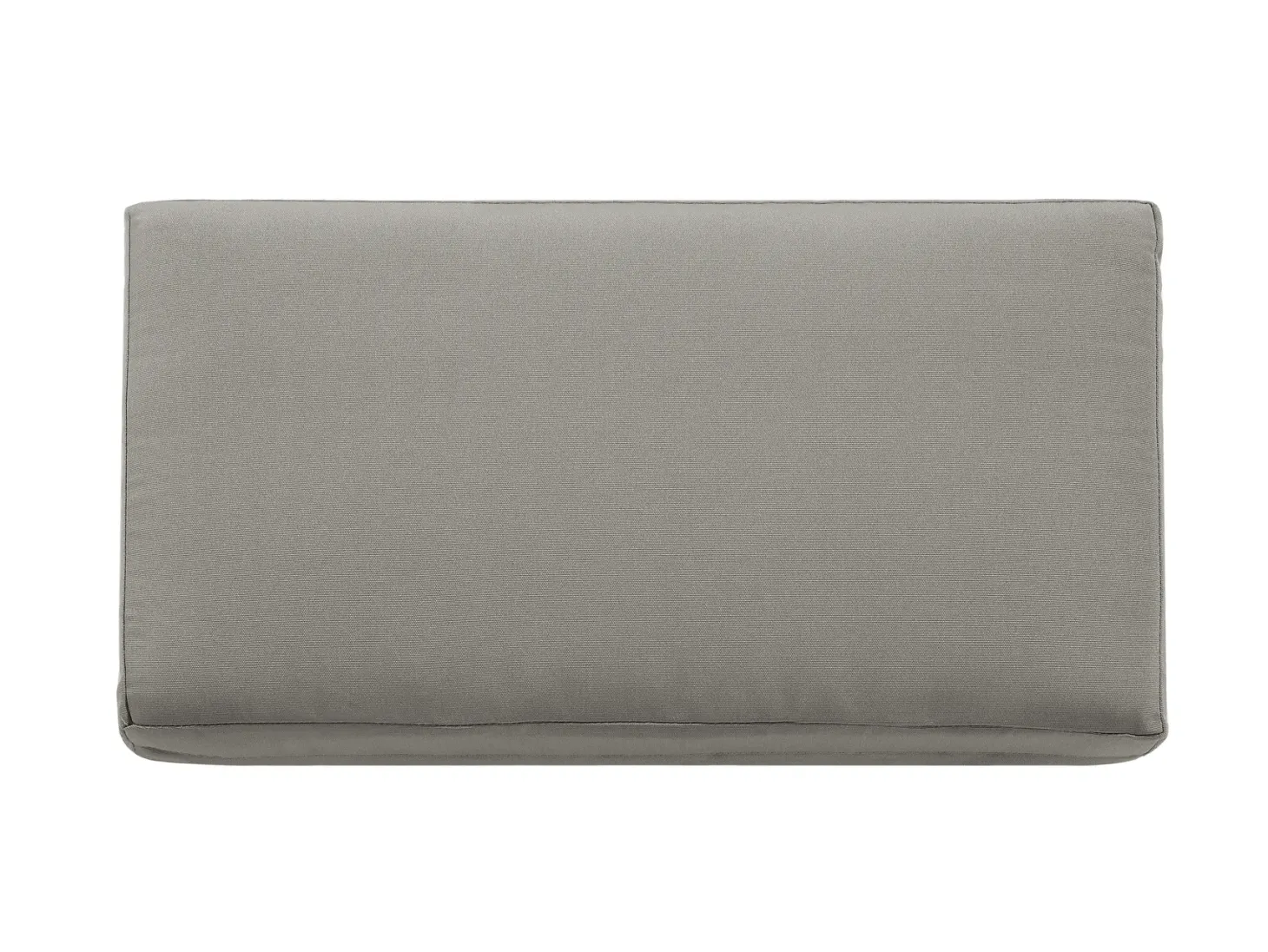 Ławka ogrodowa z poduchą SALERNO 142 cm Metal Ciemnoszary
