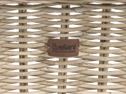 Ławka ogrodowa z poduchą SUSUA 150 cm Rattan Naturalny