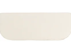 Ławka ogrodowa z poduchą SUSUA 150 cm z otomaną Rattan Naturalny