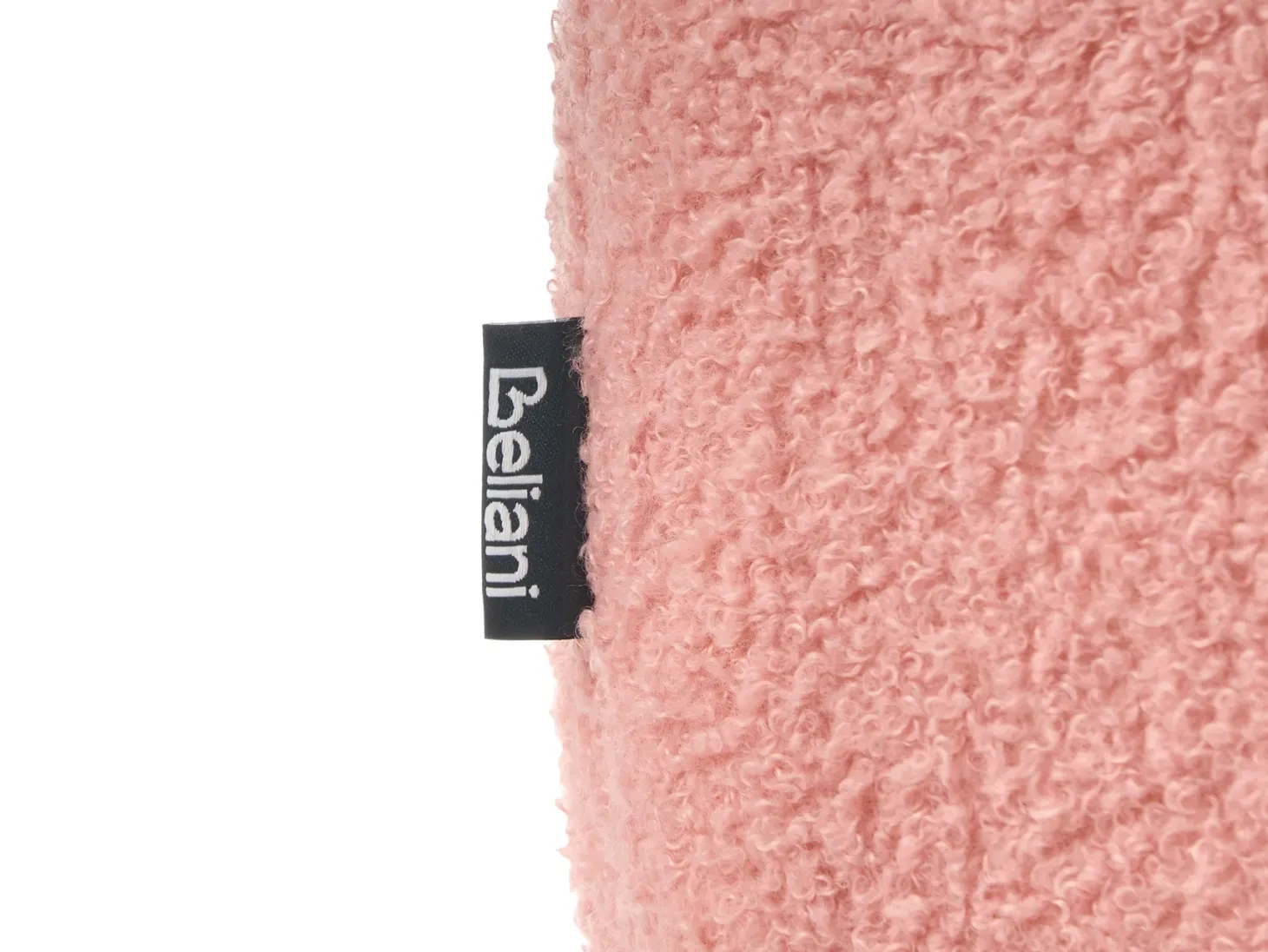 Ławka tapicerowana LITTLETON Boucle Różowy