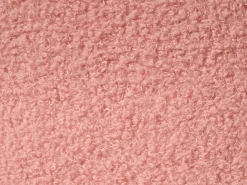 Ławka tapicerowana LITTLETON Boucle Różowy