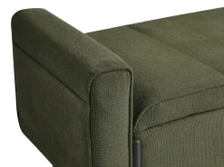 Discount Ławka tapicerowana ze schowkiem LEWES Zielony Wszystkie Akcesoria|Ławki Tapicerowane