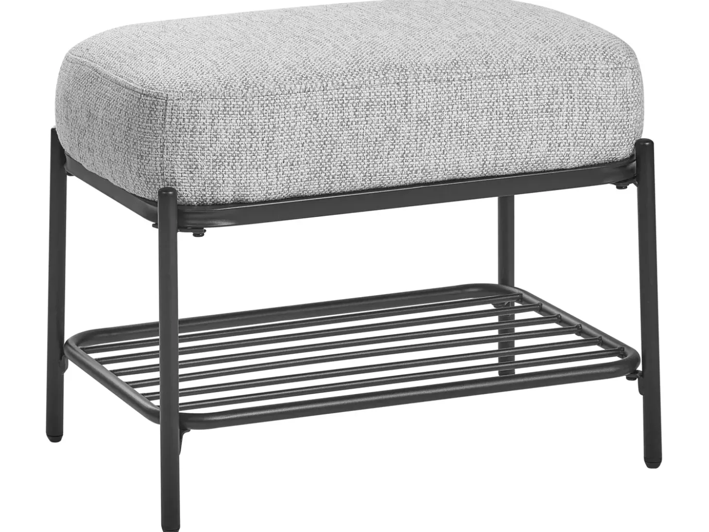 Hot Ławka z półką na buty TRUCKEE Szary Wszystkie Akcesoria|Ławki Tapicerowane