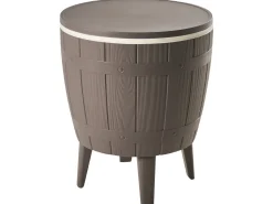 Barek ogrodowy z funkcją chłodzenia SILG 49 cm 49 cm Beżowoszary