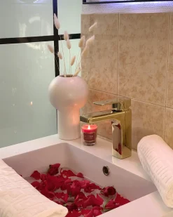 Bateria umywalkowa IRUPU Mosiądz Baterie Umywalkowe|Wszystkie Baterie Łazienkowe