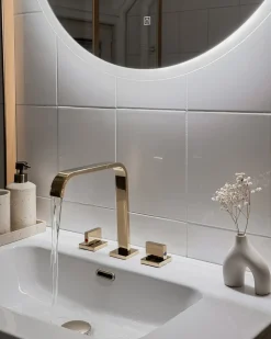 Outlet Bateria umywalkowa KAGERA Mosiądz Baterie Umywalkowe|Wszystkie Baterie Łazienkowe