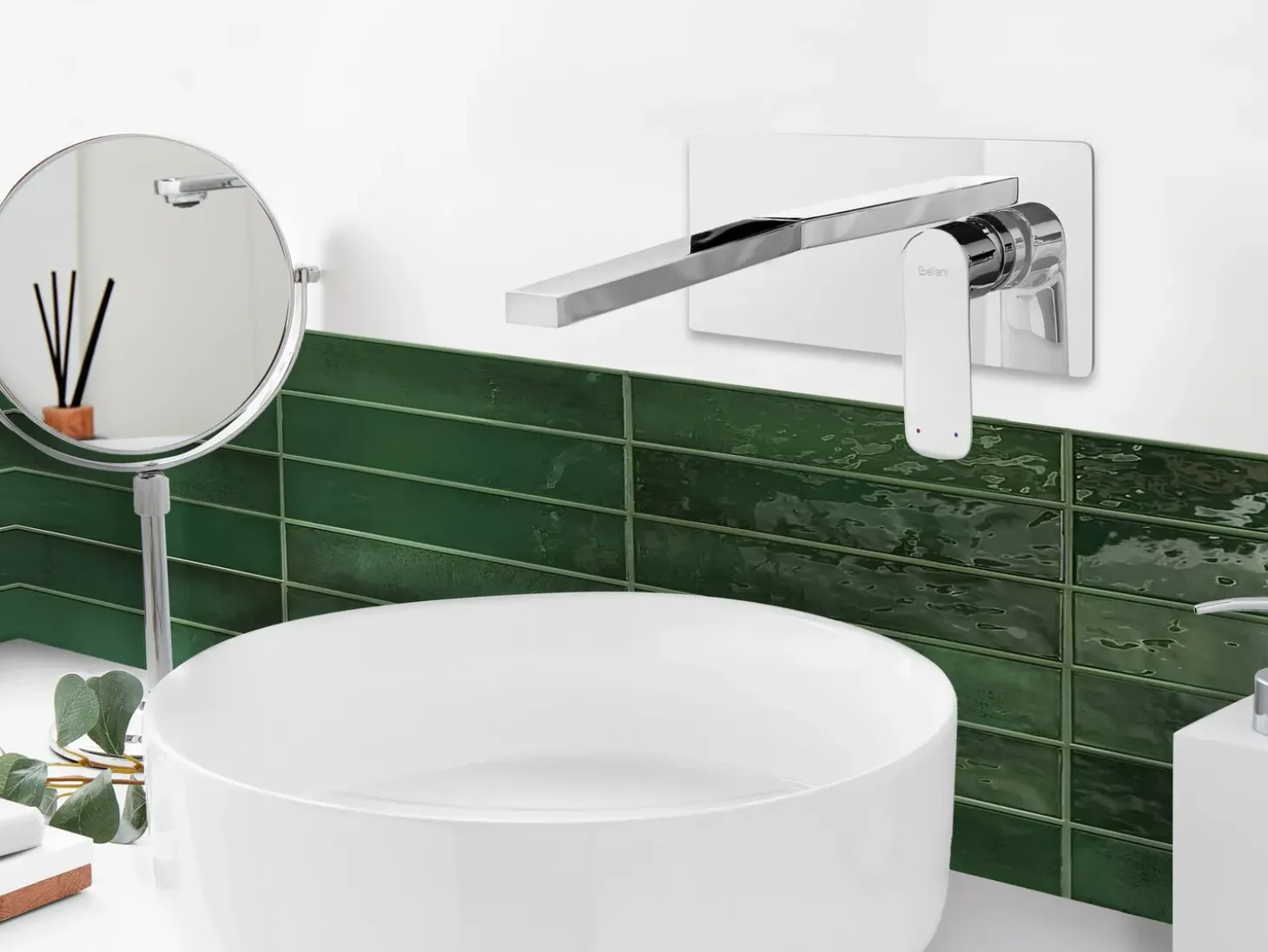 Discount Bateria umywalkowa podtynkowa DICHATO Mosiądz Baterie Umywalkowe|Wszystkie Baterie Łazienkowe