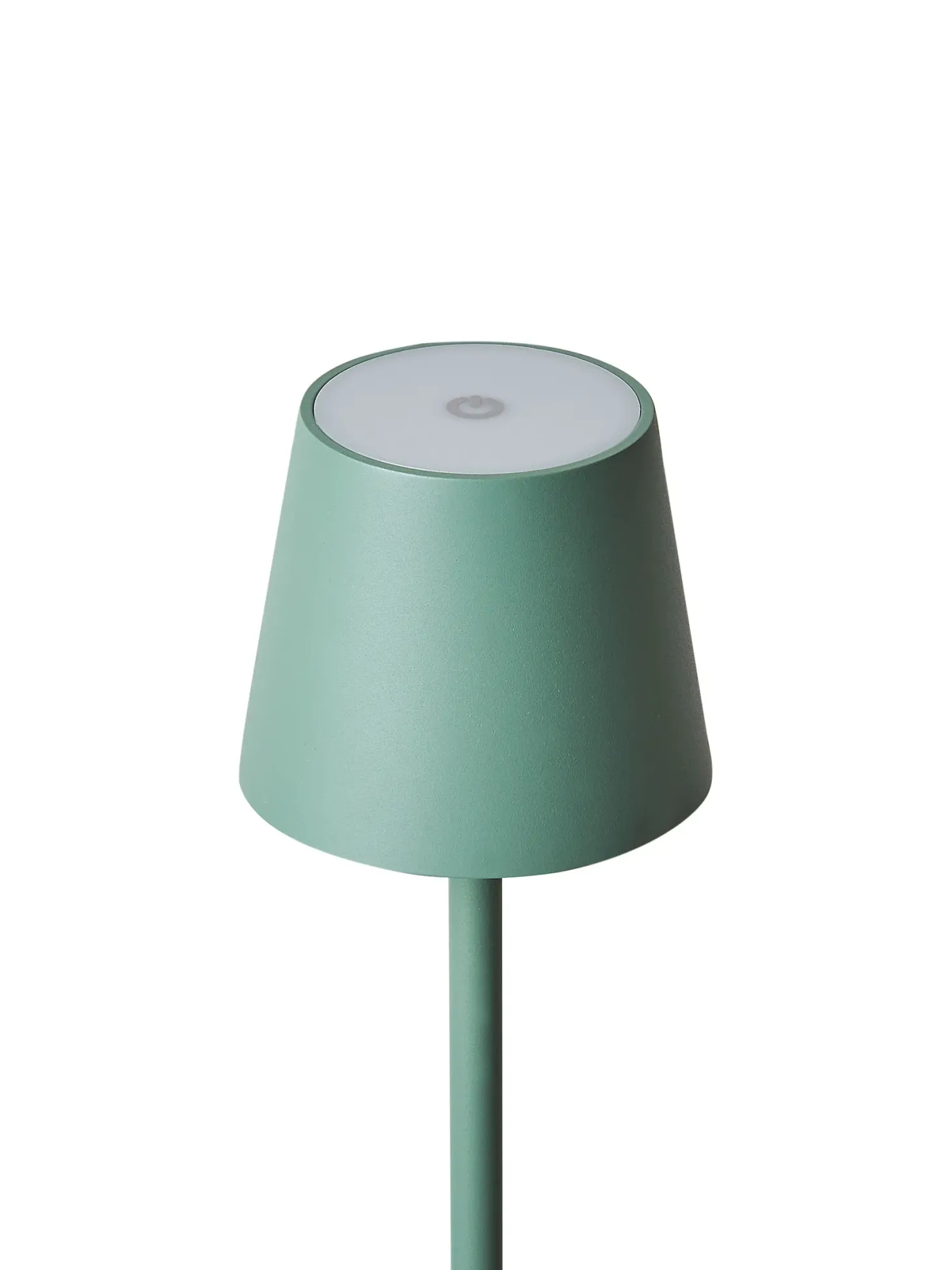 Bezprzewodowa lampa podłogowa LED GAVARRESA Ze ściemniaczem Metal Zielony