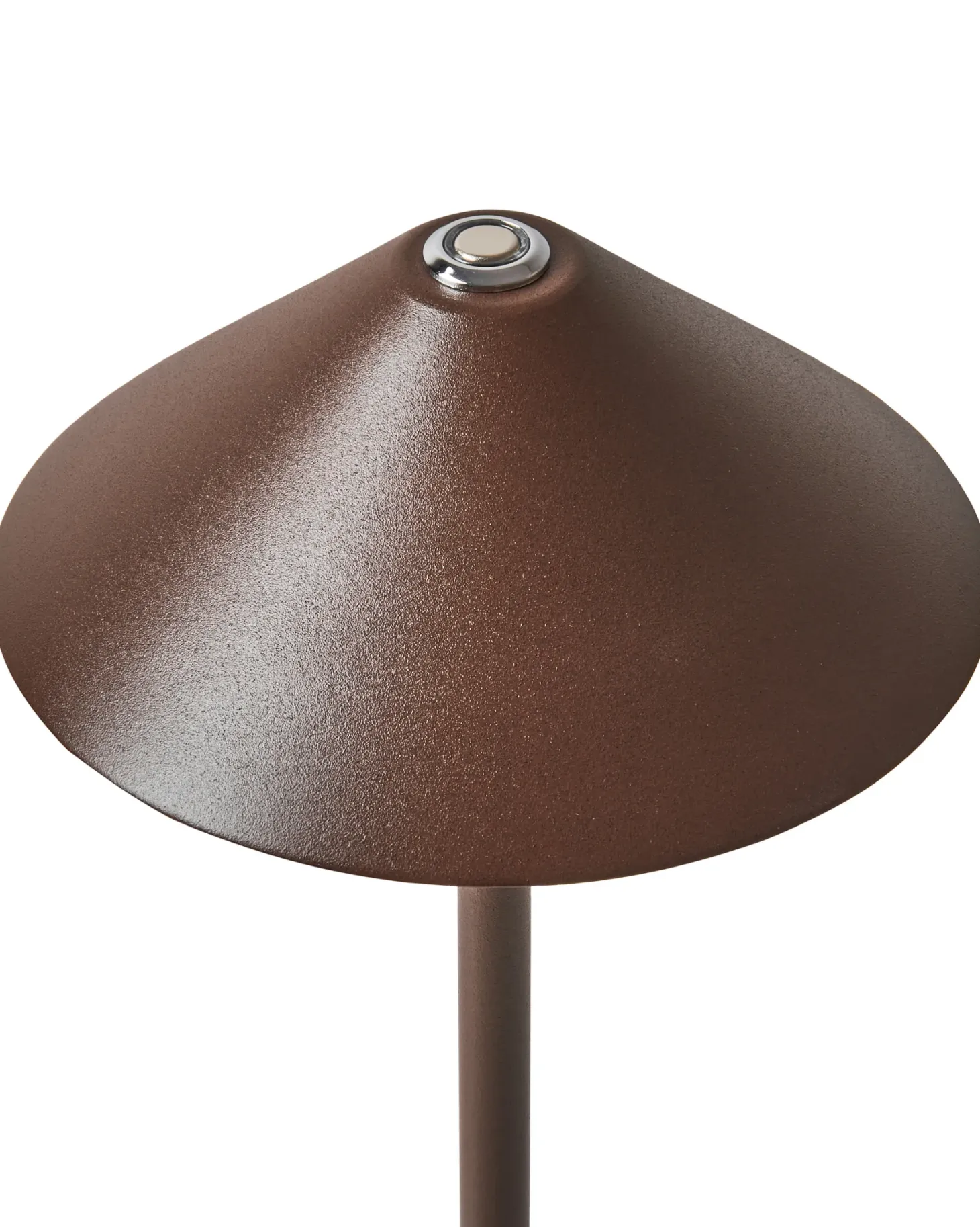 Bezprzewodowa lampa stołowa LED FRANCOLI Ze ściemniaczem Metal Brązowy