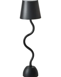 Bezprzewodowa lampa stołowa LED VOUGA Ze ściemniaczem Metal Czarny
