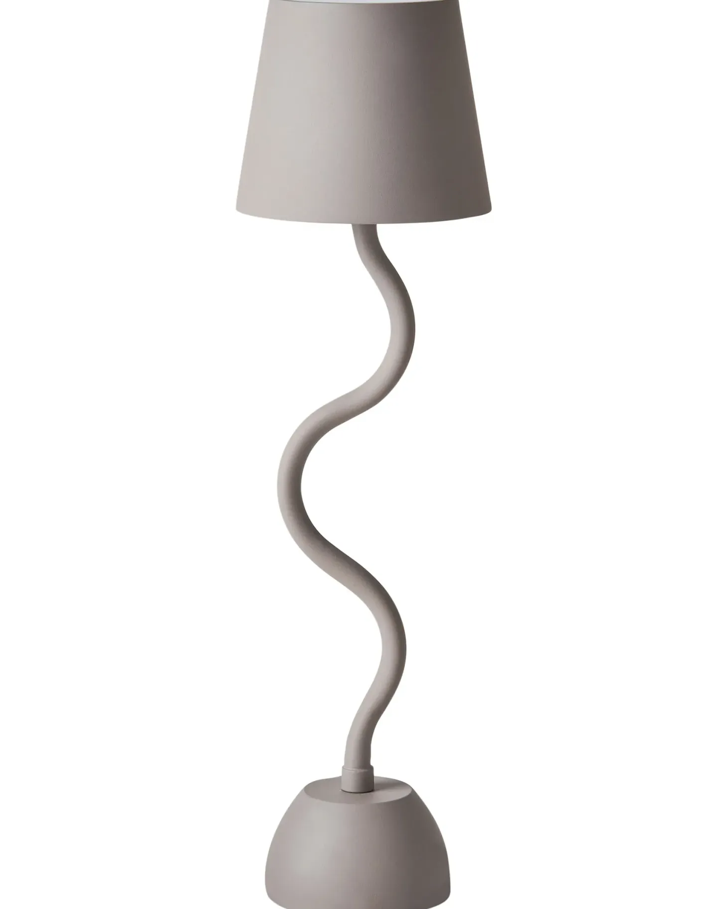 Bezprzewodowa lampa stołowa LED VOUGA Ze ściemniaczem Metal Beżowy