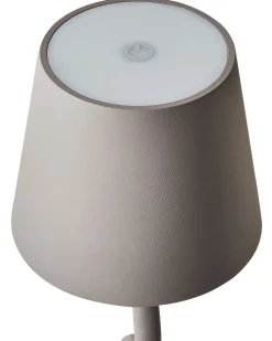 Bezprzewodowa lampa stołowa LED VOUGA Ze ściemniaczem Metal Beżowy