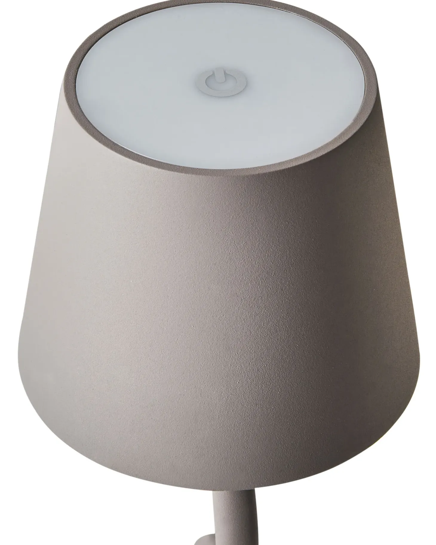 Bezprzewodowa lampa stołowa LED VOUGA Ze ściemniaczem Metal Beżowy