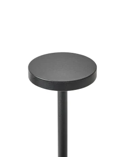 Bezprzewodowa lampa stołowa LED LIZANDRO Ze ściemniaczem Metal Czarny