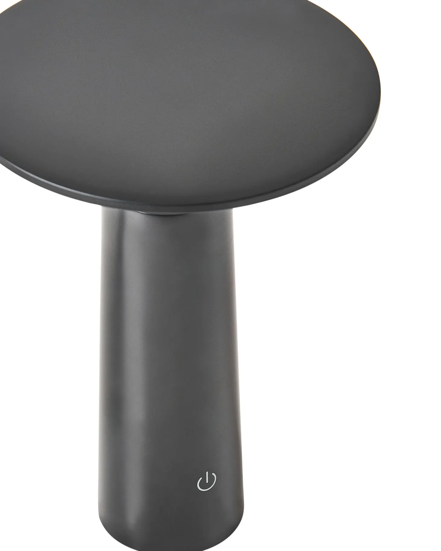 Bezprzewodowa lampa stołowa LED LEVIRA Ze ściemniaczem Metal Czarny