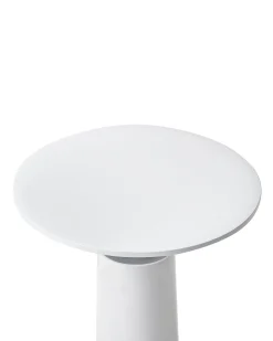 Bezprzewodowa lampa stołowa LED LEVIRA Ze ściemniaczem Metal Biały