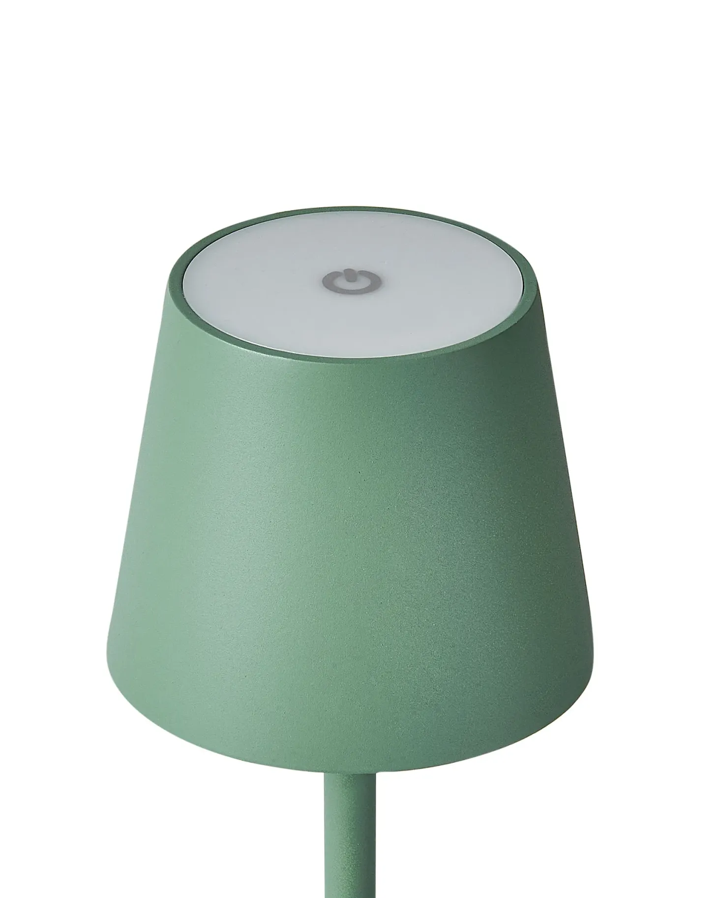 Bezprzewodowa lampa stołowa LED BACEIRO Ze ściemniaczem Metal Zielony