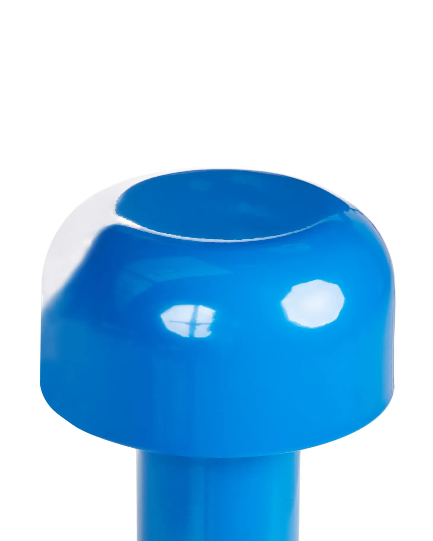Bezprzewodowa lampa stołowa LED BESOS Ze ściemniaczem Metal Niebieski