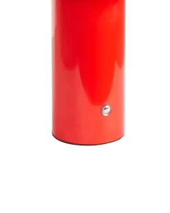 Bezprzewodowa lampa stołowa LED BESOS Ze ściemniaczem Metal Czerwony