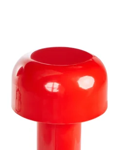 Bezprzewodowa lampa stołowa LED BESOS Ze ściemniaczem Metal Czerwony