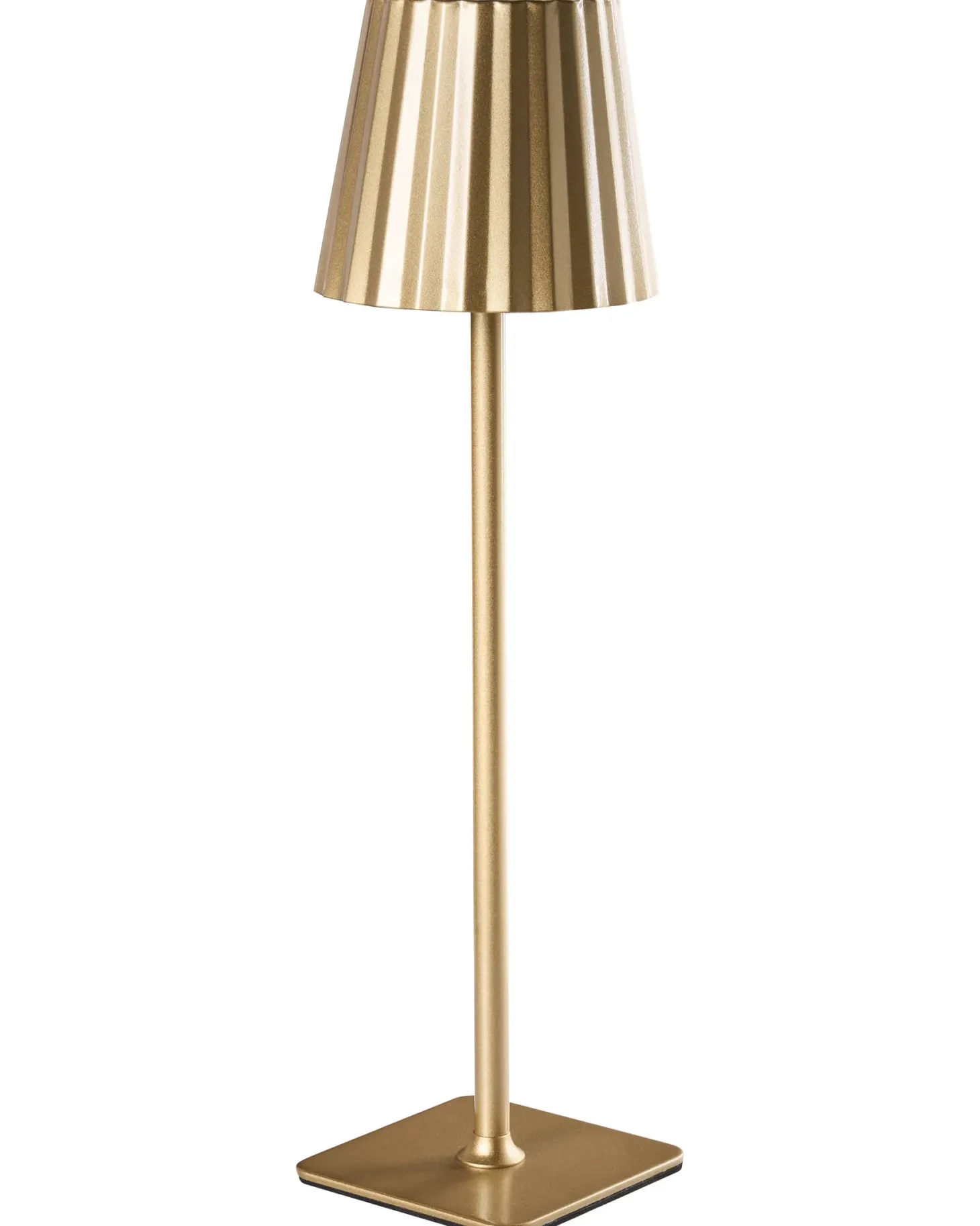 Bezprzewodowa lampa stołowa LED ABARO Ze ściemniaczem Metal Złoty