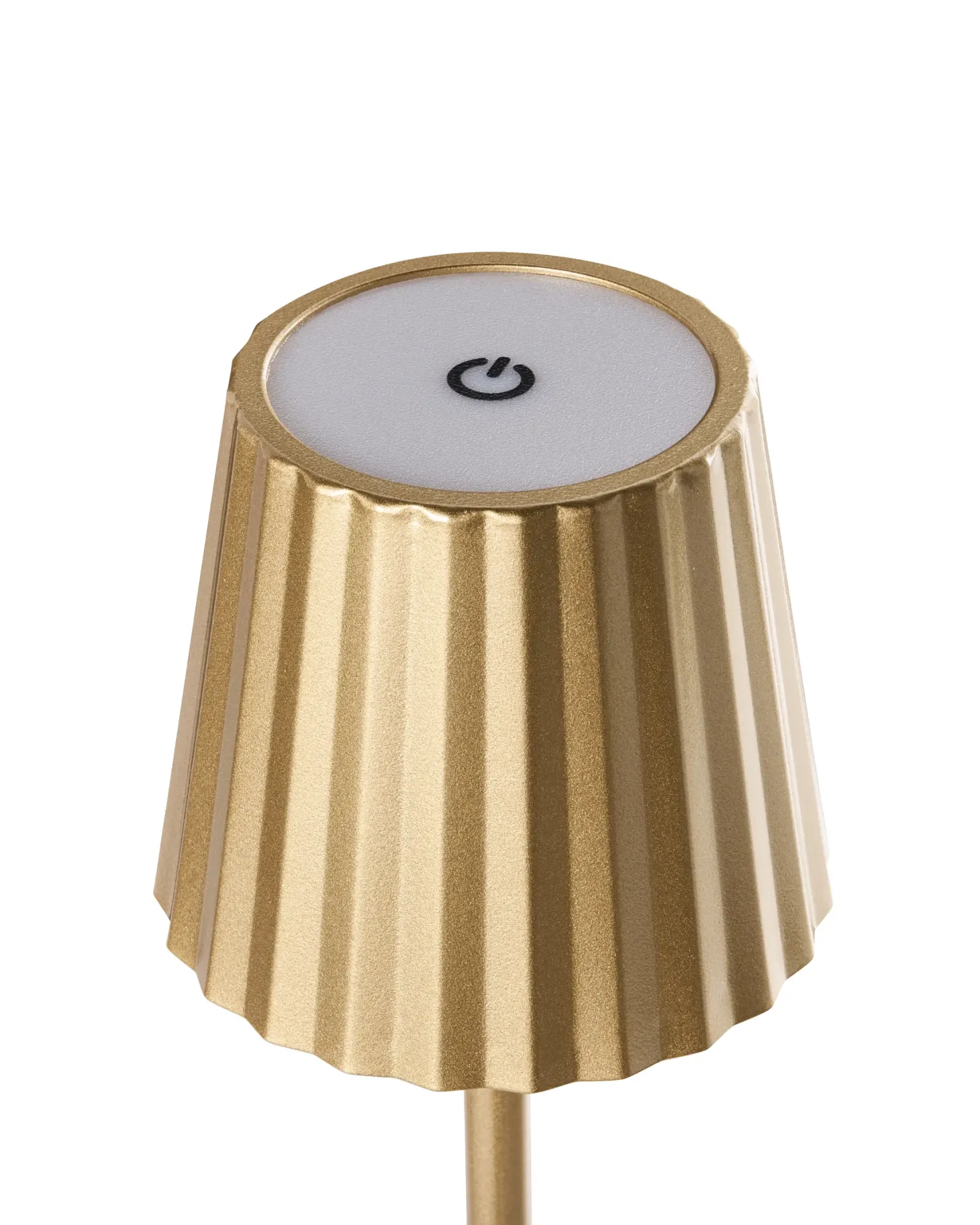 Bezprzewodowa lampa stołowa LED ABARO Ze ściemniaczem Metal Złoty