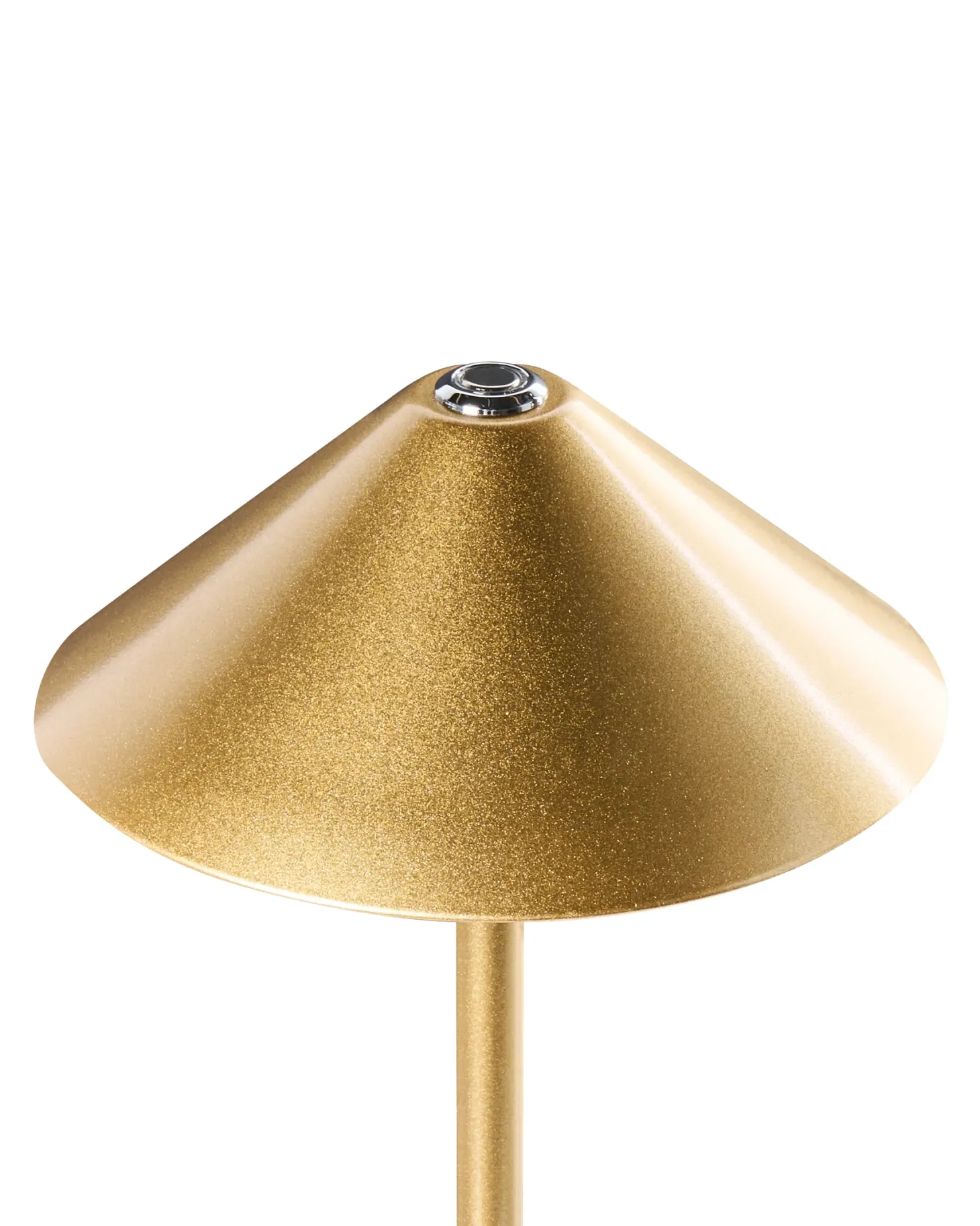 Bezprzewodowa lampa stołowa LED MODJO Ze ściemniaczem Metal Złoty