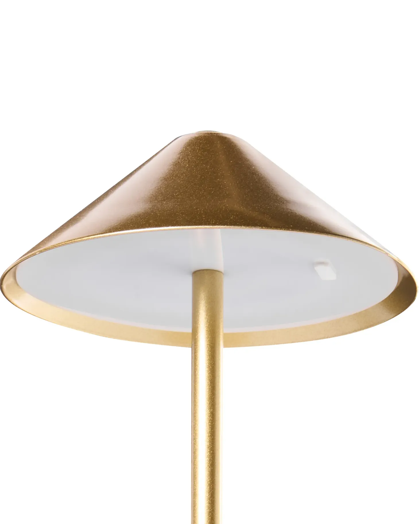 Bezprzewodowa lampa stołowa LED MODJO Ze ściemniaczem Metal Złoty