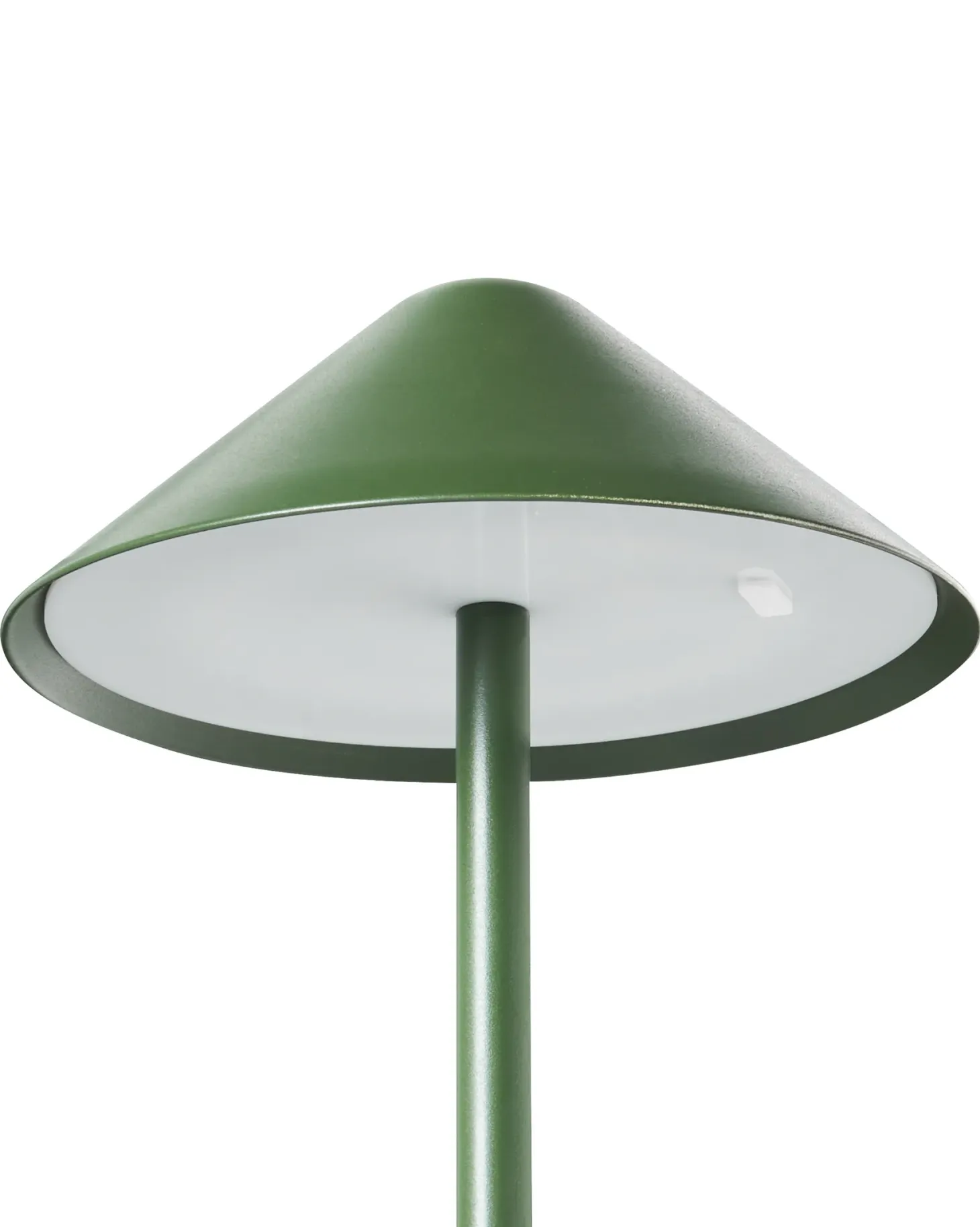 Bezprzewodowa lampa stołowa LED MODJO Ze ściemniaczem Metal Zielony